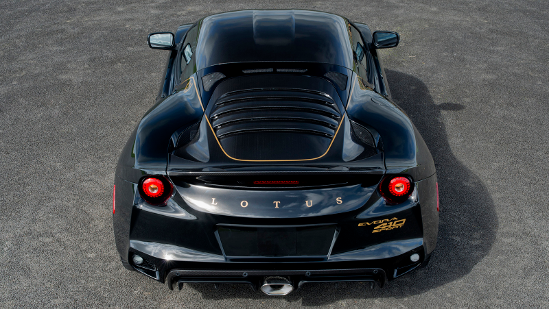Illustration for article titled The 2018 Lotus Evora Sport 410 GP Edition Is Far More Inspiring Than A Cayman Or Corvette